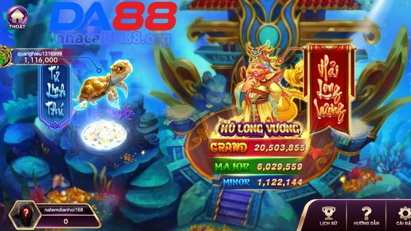 Các bước chơi game bắn cá đổi thưởng đơn giản, dễ dàng tại nhà cái DA88