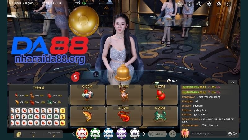 Hướng dẫn các bước tham gia chơi Bầu Cua DA88 lần đầu tiên 