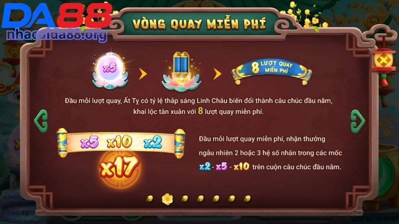Kết quả quay hũ tại nổ hũ DA88 đảm bảo xanh chín, minh bạch 