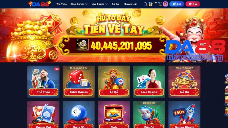 Phương châm hoạt động của nhà cái Da88