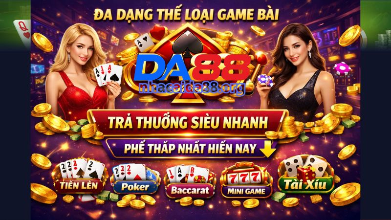 Khám phá thông tin cơ bản về chuyên mục Game bài Da88