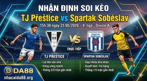 Nhận định soi kèo TJ Přeštice vs Spartak Soběslav 15h 30 ngày 31/05/2026 – 4. liga - Divizie A
