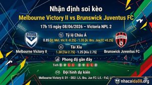Nhận định soi kèo Melbourne Victory II vs Brunswick Juventus FC 17h 15 ngày 08/06/2026 – Victoria NPL 2