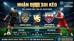 Nhận định soi kèo Corpus Christi vs Chattanooga Red Wolves 06h 30 ngày 05/07/2026 – USL League One