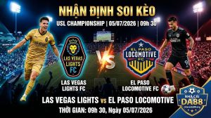 Nhận định soi kèo Las Vegas Lights vs El Paso Locomotive 09h 30 ngày 05/07/2026 – USL Championship